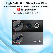 Load image into Gallery viewer, IMAK Rear Camera Glass Lens Film, 1 Set Package, For ZTE nubia Z50 Ultra 5G