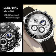 Load image into Gallery viewer, OLEVS 2875 Men Multifunctional Sports Chronograph Waterproof Quartz Watch