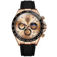 Load image into Gallery viewer, OLEVS 2875 Men Multifunctional Sports Chronograph Waterproof Quartz Watch