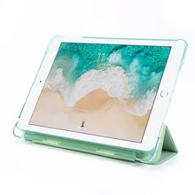 Load image into Gallery viewer, Airbag Horizontal Flip Leather Case with Three-fold Holder &amp; Pen Holder, For iPad 9.7 (2018) &amp; (2017), For iPad Air 2