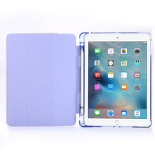 Load image into Gallery viewer, Airbag Horizontal Flip Leather Case with Three-fold Holder &amp; Pen Holder, For iPad 9.7 (2018) &amp; (2017), For iPad Air 2