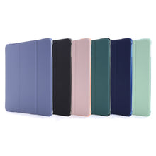 Load image into Gallery viewer, Airbag Horizontal Flip Leather Case with Three-fold Holder &amp; Pen Holder, For iPad 9.7 (2018) &amp; (2017), For iPad Air 2