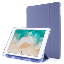 Load image into Gallery viewer, Airbag Horizontal Flip Leather Case with Three-fold Holder &amp; Pen Holder, For iPad 9.7 (2018) &amp; (2017), For iPad Air 2