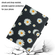 Load image into Gallery viewer, Flower Pattern Horizontal Flip Leather Case with Card Slots &amp; Holder