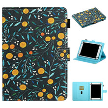 Load image into Gallery viewer, Flower Pattern Horizontal Flip Leather Case with Card Slots &amp; Holder