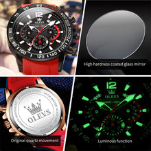 Load image into Gallery viewer, OLEVS 9936 Men Multifunctional Sports Waterproof Quartz Watch