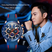 Load image into Gallery viewer, OLEVS 9936 Men Multifunctional Sports Waterproof Quartz Watch