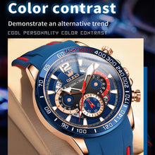 Load image into Gallery viewer, OLEVS 9936 Men Multifunctional Sports Waterproof Quartz Watch