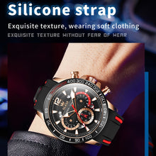 Load image into Gallery viewer, OLEVS 9936 Men Multifunctional Sports Waterproof Quartz Watch
