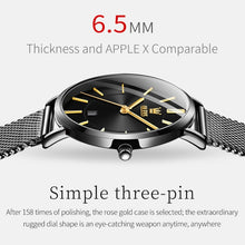 Load image into Gallery viewer, OLEVS 5869 Ladies Business Waterproof Steel Strap Quartz Watch