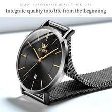 Load image into Gallery viewer, OLEVS 5869 Ladies Business Waterproof Steel Strap Quartz Watch