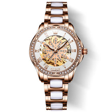 Load image into Gallery viewer, OLEVS 6681 Women Multifunctional Hollow Waterproof Mechanical Watch