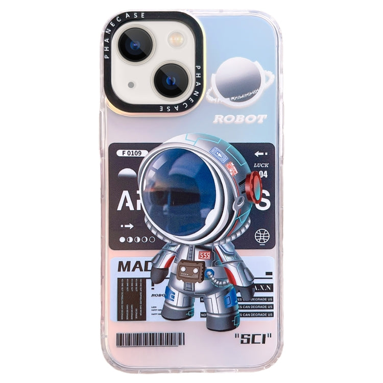 Mechanical Astronaut Pattern TPU Phone Case
