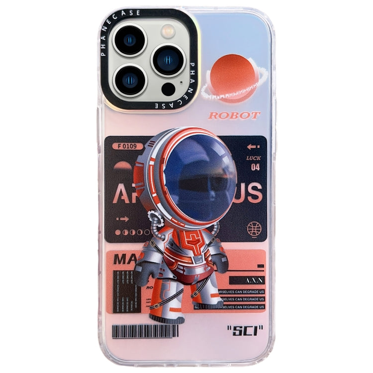 Mechanical Astronaut Pattern TPU Phone Case