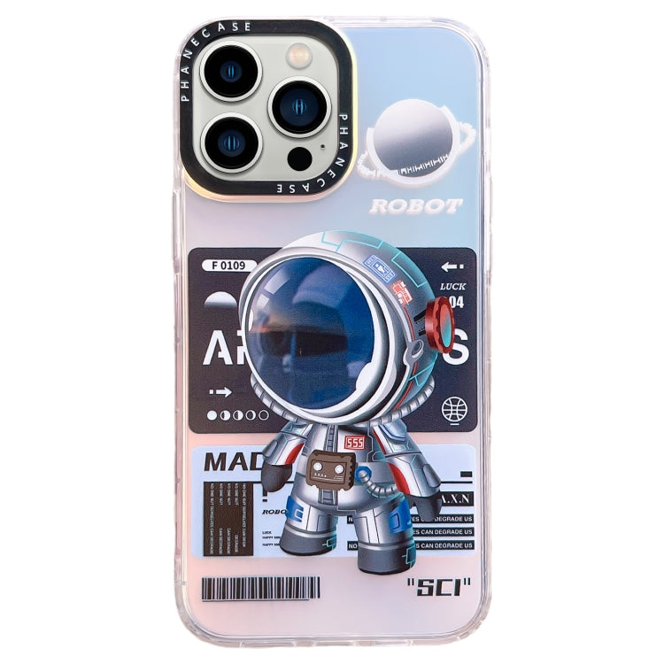 Mechanical Astronaut Pattern TPU Phone Case