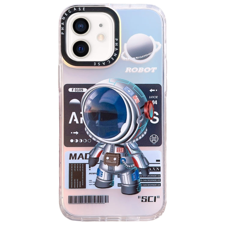 Mechanical Astronaut Pattern TPU Phone Case