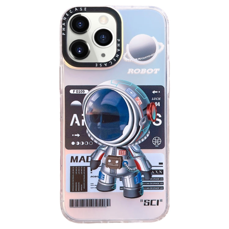 Mechanical Astronaut Pattern TPU Phone Case