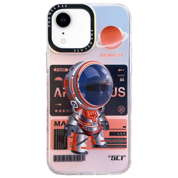 Mechanical Astronaut Pattern TPU Phone Case
