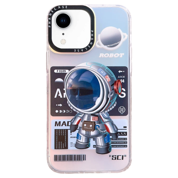 Mechanical Astronaut Pattern TPU Phone Case