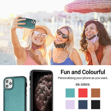 Load image into Gallery viewer, Leather Texture Full Coverage Phone Case