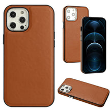 Load image into Gallery viewer, Leather Texture Full Coverage Phone Case, For iPhone SE 2022 / 6 / 7 / 8 / SE 2020, For iPhone 13 Pro Max, For iPhone 13 Pro, For iPhone 13, For iPhone 12, For iPhone 12 Pro Max, For iPhone 11 Pro Max, For iPhone 11