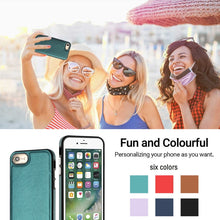 Load image into Gallery viewer, Leather Texture Full Coverage Phone Case, For iPhone SE 2022 / 6 / 7 / 8 / SE 2020, For iPhone 13 Pro Max, For iPhone 13 Pro, For iPhone 13, For iPhone 12, For iPhone 12 Pro Max, For iPhone 11 Pro Max, For iPhone 11