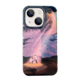 Dual-sided Lamination Oil Painting IMD Phone Case