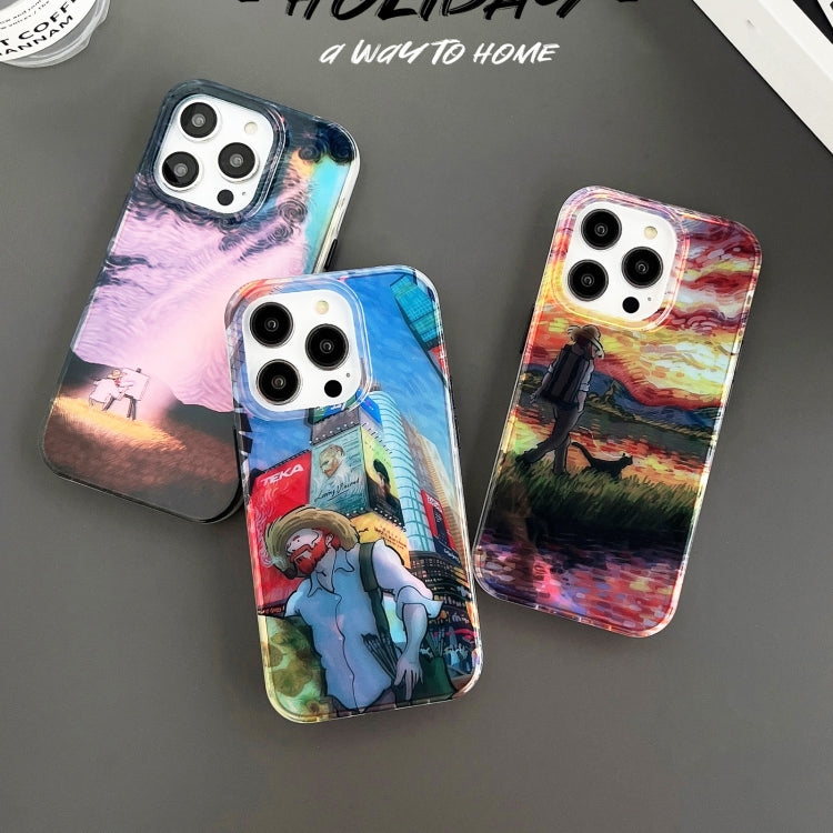 Dual-sided Lamination Oil Painting IMD Phone Case