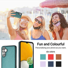 Load image into Gallery viewer, Leather Texture Full Coverage Phone Case, For Samsung Galaxy A04 4G, For Samsung Galaxy A13 5G / A04S / M13 5G, For Samsung Galaxy A23 4G / F23 5G / M23 5G, For Samsung Galaxy A53 5G, For Samsung Galaxy A73 5G, For Samsung Galaxy A33 5G                ...