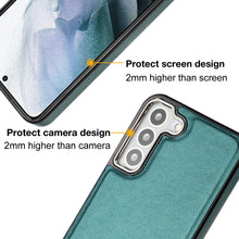 Load image into Gallery viewer, Leather Texture Full Coverage Phone Case, For Samsung Galaxy S22+ 5G, For Samsung Galaxy S22 5G, For Samsung Galaxy A22 5G, For Samsung Galaxy S21 FE 5G, For Samsung Galaxy A32 4G, For Samsung Galaxy A72 4G / A72 5G, For Samsung Galaxy A52 4G / A52 5G ...