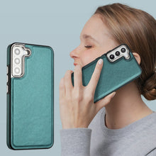 Load image into Gallery viewer, Leather Texture Full Coverage Phone Case, For Samsung Galaxy S22+ 5G, For Samsung Galaxy S22 5G, For Samsung Galaxy A22 5G, For Samsung Galaxy S21 FE 5G, For Samsung Galaxy A32 4G, For Samsung Galaxy A72 4G / A72 5G, For Samsung Galaxy A52 4G / A52 5G ...
