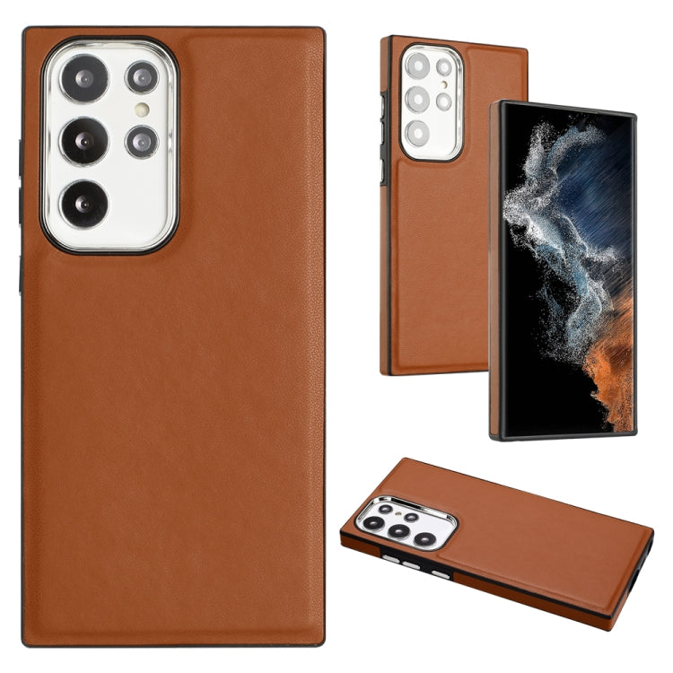Leather Texture Full Coverage Phone Case, For Samsung Galaxy A24 4G, For Samsung Galaxy A04E / F04 / M04, For Samsung Galaxy A14 4G / A14 5G, For Samsung Galaxy A34 5G, For Samsung Galaxy A54 5G, For Samsung Galaxy S23 Ultra, For Samsung Galaxy S23+   ...