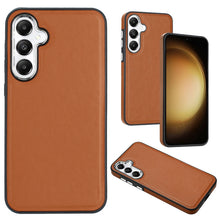 Load image into Gallery viewer, Leather Texture Full Coverage Phone Case, For Samsung Galaxy S24 Ultra 5G, For Samsung Galaxy S24+ 5G, For Samsung Galaxy S24 5G, For Samsung Galaxy A15, For Samsung Galaxy A05, For Samsung Galaxy A05s, For Samsung Galaxy A25 5G                        ...