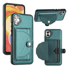 Load image into Gallery viewer, Shockproof Leather Phone Case with Card Holder, For Samsung Galaxy A04E / F04 / M04, For Samsung Galaxy A14 4G / A14 5G, For Samsung Galaxy A34 5G, For Samsung Galaxy A54 5G, For Samsung Galaxy S23 Ultra, For Samsung Galaxy S23, For Samsung Galaxy A04 ...