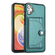 Load image into Gallery viewer, Shockproof Leather Phone Case with Card Holder, For Samsung Galaxy A04E / F04 / M04, For Samsung Galaxy A14 4G / A14 5G, For Samsung Galaxy A34 5G, For Samsung Galaxy A54 5G, For Samsung Galaxy S23 Ultra, For Samsung Galaxy S23, For Samsung Galaxy A04 ...