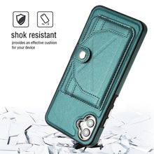 Load image into Gallery viewer, Shockproof Leather Phone Case with Card Holder, For Samsung Galaxy A04E / F04 / M04, For Samsung Galaxy A14 4G / A14 5G, For Samsung Galaxy A34 5G, For Samsung Galaxy A54 5G, For Samsung Galaxy S23 Ultra, For Samsung Galaxy S23, For Samsung Galaxy A04 ...