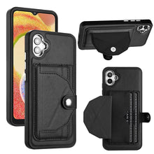 Load image into Gallery viewer, Shockproof Leather Phone Case with Card Holder, For Samsung Galaxy A04E / F04 / M04, For Samsung Galaxy A14 4G / A14 5G, For Samsung Galaxy A34 5G, For Samsung Galaxy A54 5G, For Samsung Galaxy S23 Ultra, For Samsung Galaxy S23, For Samsung Galaxy A04 ...