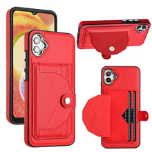 Load image into Gallery viewer, Shockproof Leather Phone Case with Card Holder, For Samsung Galaxy A04E / F04 / M04, For Samsung Galaxy A14 4G / A14 5G, For Samsung Galaxy A34 5G, For Samsung Galaxy A54 5G, For Samsung Galaxy S23 Ultra, For Samsung Galaxy S23, For Samsung Galaxy A04 ...