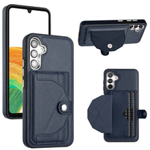 Load image into Gallery viewer, Shockproof Leather Phone Case with Card Holder, For Samsung Galaxy A04E / F04 / M04, For Samsung Galaxy A14 4G / A14 5G, For Samsung Galaxy A34 5G, For Samsung Galaxy A54 5G, For Samsung Galaxy S23 Ultra, For Samsung Galaxy S23, For Samsung Galaxy A04 ...