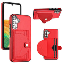 Load image into Gallery viewer, Shockproof Leather Phone Case with Card Holder, For Samsung Galaxy A04E / F04 / M04, For Samsung Galaxy A14 4G / A14 5G, For Samsung Galaxy A34 5G, For Samsung Galaxy A54 5G, For Samsung Galaxy S23 Ultra, For Samsung Galaxy S23, For Samsung Galaxy A04 ...