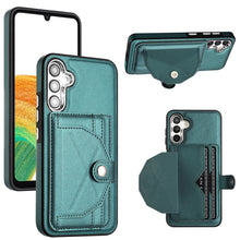 Load image into Gallery viewer, Shockproof Leather Phone Case with Card Holder, For Samsung Galaxy A04E / F04 / M04, For Samsung Galaxy A14 4G / A14 5G, For Samsung Galaxy A34 5G, For Samsung Galaxy A54 5G, For Samsung Galaxy S23 Ultra, For Samsung Galaxy S23, For Samsung Galaxy A04 ...