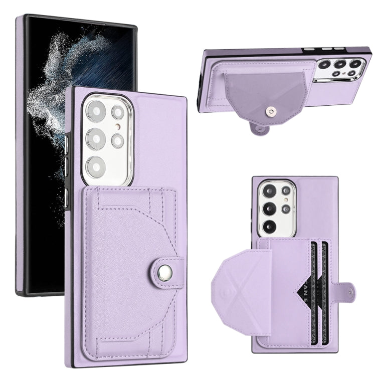 Shockproof Leather Phone Case with Card Holder, For Samsung Galaxy A04E / F04 / M04, For Samsung Galaxy A14 4G / A14 5G, For Samsung Galaxy A34 5G, For Samsung Galaxy A54 5G, For Samsung Galaxy S23 Ultra, For Samsung Galaxy S23, For Samsung Galaxy A04 ...