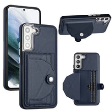 Load image into Gallery viewer, Shockproof Leather Phone Case with Card Holder, For Samsung Galaxy A04E / F04 / M04, For Samsung Galaxy A14 4G / A14 5G, For Samsung Galaxy A34 5G, For Samsung Galaxy A54 5G, For Samsung Galaxy S23 Ultra, For Samsung Galaxy S23, For Samsung Galaxy A04 ...
