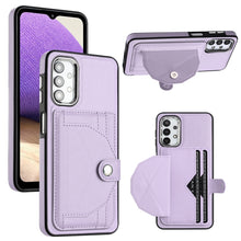 Load image into Gallery viewer, Shockproof Leather Phone Case with Card Holder, For Samsung Galaxy A04E / F04 / M04, For Samsung Galaxy A34 5G, For Samsung Galaxy A54 5G, For Samsung Galaxy S23 Ultra, For Samsung Galaxy S23, For Samsung Galaxy A04 4G                                  ...