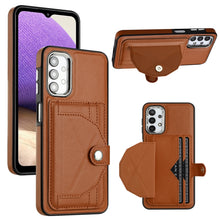 Load image into Gallery viewer, Shockproof Leather Phone Case with Card Holder, For Samsung Galaxy A04E / F04 / M04, For Samsung Galaxy A34 5G, For Samsung Galaxy A54 5G, For Samsung Galaxy S23 Ultra, For Samsung Galaxy S23, For Samsung Galaxy A04 4G                                  ...