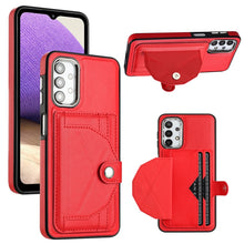 Load image into Gallery viewer, Shockproof Leather Phone Case with Card Holder, For Samsung Galaxy A04E / F04 / M04, For Samsung Galaxy A34 5G, For Samsung Galaxy A54 5G, For Samsung Galaxy S23 Ultra, For Samsung Galaxy S23, For Samsung Galaxy A04 4G                                  ...
