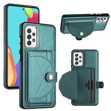 Load image into Gallery viewer, Shockproof Leather Phone Case with Card Holder, For Samsung Galaxy A53 5G, For Samsung Galaxy A73 5G, For Samsung Galaxy A33 5G, For Samsung Galaxy A13 4G, For Samsung Galaxy S22 Ultra 5G, For Samsung Galaxy S22+ 5G, For Samsung Galaxy S22 5G          ...