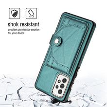Load image into Gallery viewer, Shockproof Leather Phone Case with Card Holder, For Samsung Galaxy A53 5G, For Samsung Galaxy A73 5G, For Samsung Galaxy A33 5G, For Samsung Galaxy A13 4G, For Samsung Galaxy S22 Ultra 5G, For Samsung Galaxy S22+ 5G, For Samsung Galaxy S22 5G          ...