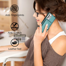 Load image into Gallery viewer, Shockproof Leather Phone Case with Card Holder, For Samsung Galaxy A53 5G, For Samsung Galaxy A73 5G, For Samsung Galaxy A33 5G, For Samsung Galaxy A13 4G, For Samsung Galaxy S22 Ultra 5G, For Samsung Galaxy S22+ 5G, For Samsung Galaxy S22 5G          ...