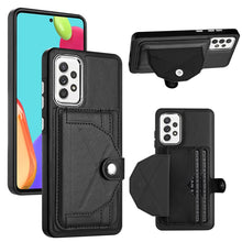 Load image into Gallery viewer, Shockproof Leather Phone Case with Card Holder, For Samsung Galaxy A53 5G, For Samsung Galaxy A73 5G, For Samsung Galaxy A33 5G, For Samsung Galaxy A13 4G, For Samsung Galaxy S22 Ultra 5G, For Samsung Galaxy S22+ 5G, For Samsung Galaxy S22 5G          ...
